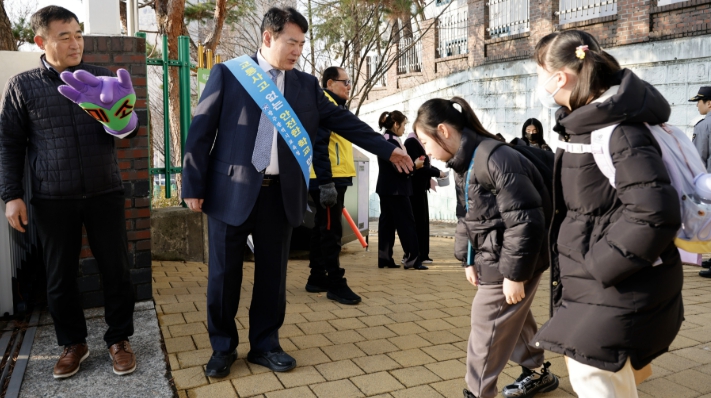 광주광역시교육청, 교통안전 캠페인 실시